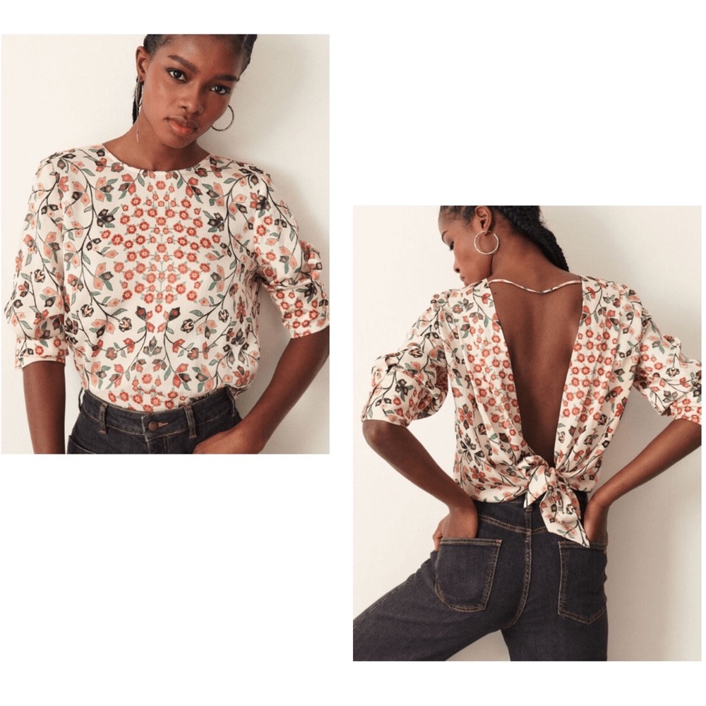 BA&SH Greg Top Ecru size L/3